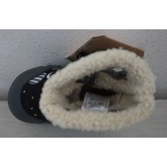 Bogs 72276I-009 Baby Boys Sz 4 Black Multi B-Moc Space Snow Boots - Picture 8 of 11